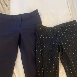 Gap & LOFT Petite Marisa Skinny Pants in Dark Blue & Gap skinny ankle
